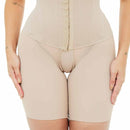 Body Modelador com Barbatanas, Shorts e Busto Pré Moldado