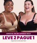 2 Sutiãs Push Up - Compre 1 Leve 2