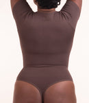 Body Confort - Body de Manga Curta Sem Costura - Compre 1 Leve 2