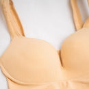 Sutiã Push Up + Body Shaper Canelado - Combo Irresistível